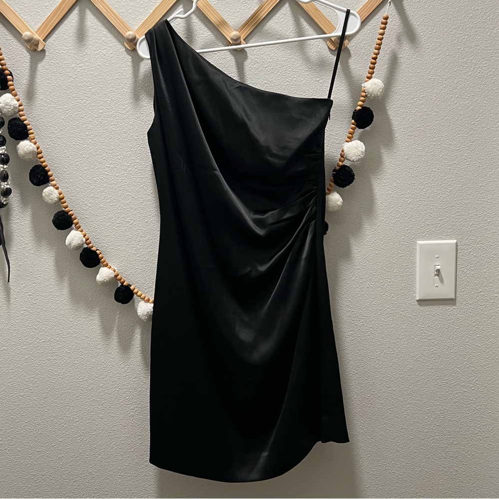 St. John Couture One Shoulder Dress